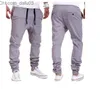 Pantaloni maschili joggers maschile 2016 marchio maschio pantaloni pantaloni pantaloni solidi casual jogging jogger kaki nero xxxl z230720