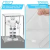 Storage Bottles Square Acrylic Container Multi-purpose Transparent Display Box For Desk Store Kitchen Bedroom Counters Clear