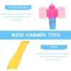 Prezent Hammer Toys Toys Squeaky Kids Plastic Bunting Baby Bavel Dzieci nadmuchiwane piszczenie mini młotek kreskówka