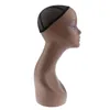 Female Mannequin Manikin Head Model Wig Cap Jewelry Hat Display Holder Stand Coffee Color Wig Stand Training Head256n