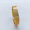 Bracelets Classsic Designer Bracelet Bangle Letter Gold Bangle Bracelets Jewelry Woman Bangle en acier inoxydable Homme 18 Color Gold 17/19 Taille