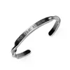 Nu is het tijd voor alfabet Armband mannen en vrouwen hiphop accessoires legering manchet armband inspiratie sieraden cadeau L230704