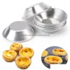 Formy do pieczenia Nowe 5/10/20pcs formy kuchenne aluminium aluminium jajko jaja tarta kubek ciastka mody