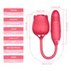 Vibrators Rose Sucking Vibrator 10 Speed ​​Vibrating Clit Sucker Nipple Blowjob clitoris Stimulatie vrouwelijke masturbatie seksspeeltjes voor vrouwen 230811