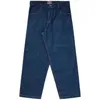 Jeans voor heren Y2K Cute Alien Borduurpatroon Jeans Print Cargobroek Mannen losse broek Rechte wijde pijpen broek Simple Fashion Blue Jeans 230719
