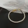 Pulseira IVIAPRO Jewelry Chegada à prova d'água e livre de manchas Corrente de tênis de luxo Pulseira de aço inoxidável