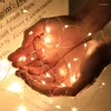 Strings Party Slaapkamer Patio Decor Battery Operated Firefly Starry Moon Lights 6 stks Kerst String Light LED Fairy Lamp Voor DIY Bruiloft