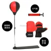 Punching Balls Boxing Speed Ball Reaction Target Dodge Training Equipment Ball Home Decompression Tumbler Upright Adult Children's Sandbag HKD230720