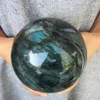 1000g Natural Labradorite Crystal Orb Gemstone Sphere Ball Reiki Healing 201125336l
