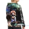 Sweats à capuche pour hommes Sweat pour hommes pour femmes Funny Girls Und Panzer Der Film Print Casual Hoodie Streatwear