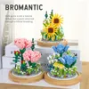 Blocs 3D Mirco Immortal Flower Building Blcok Creative Friends Romantique Rose Plante Puzzle Briques Ensemble Jouets Saint Valentin Enfants Cadeaux R230720