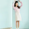 Maglioni da donna Autunno Ulzzang Harajuku Abbigliamento invernale da donna 2023 Stile coreano Moda Vintage Trend Pink Friends Maglione lavorato a maglia