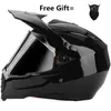 Motorcycle Helmets Gloss White Racing Downhill Full Face MX Cross Enduro Quad Mountain