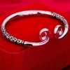 Luckyshine 6Pcs Antique Special Monkey King 925 Sterling Silver Adjustable Open Bangles Russia USA Bangles Bracelets275a