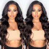 360 Lace Frontal Body Wave Closure Virgin Human Hair Pre Plucked Band Closures with Baby Hairs 10 12 14 16 2695