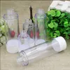 Storage Bottles 30 PCS 15 50 80 100 ML Plastic Pump Bottle 1OZ Eye Cream Bank Fragrance Cosmetic Container Small Sample Dispensing