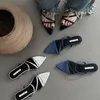 Slippers 2023 Женские квартиры сандалии летние повседневные обувь дизайнерские шлепанцы