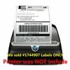 6 Rollen 4x6 Dymo 4XL 1744907 Compatibele Directe Thermische Labels Adhesive313O