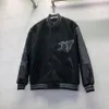 Designer herr jackets kvinna mode varsity jacka casual löst läder kappa lyx klassiskt bokstav ytterkläder rockar man kvinnor toppar 23fw s-xl