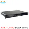 Partaker R14 ROS 8 Intel 82574L Gigabit Ethernet Networking Industry Firewall met Intel I7 3517U PFSense OS249M