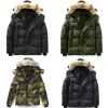 2023AW Winter Down Jacket Hooded Thick Wyndham Coat Men and Women Downs Jackets Warms Coats For Gentlemen Cold Protection Windproof Outwear Size XS-3XL