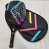 Tennisracket Professional Carbon Paddel Stand med mjuk EVA Surface Tennis Cushion Pocket Cover Lämplig för män och kvinnors träningstillbehör 230719