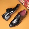 Chaussures habillées concis hommes chaussures de fête en cuir verni bureau hommes chaussures 2022 italien robe formelle hommes chaussures mode Chaussure Mariage Homme L230720