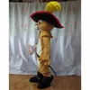 2018 costumes de haute qualité Costume de mascotte chat botté Costume de mascotte chat chatte 313b