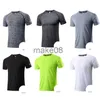 Fatos de treino masculinos 2 pçsConjunto de fatos de treino masculinos, roupa de ginásio, fatos de badminton, jogging, exercício, roupa desportiva, corrida de secagem rápida, fato de verão masculino 2022 J230720