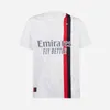 AC 23 24 Maglia S Futebol Jerseys Kids Kit 2023 2024 Home Away Terceiro 3º Camisa de Futebol Calcio Maillot Fãs Versão do Jogador GIROUD BRAHIM TONALI TOMORI THEO