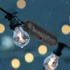 Raincoats Outdoor Extension Cord Protector Waterproof Plug Cover Secure Seal Electrical Power Enclosure Safeguarding Decoration Light