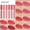 Lip Gloss Retro Glaze Rich Color Appear White Not Stick Cup Non-fading Matte Foggy Surface Waterproof Natural Make Up