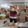 2018 Discount factory Lovely Kung Fu tiger cartoon doll Mascot Costume 2906