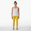 Active Pants Honeycomb Pattern - Great For Bee Halloween Costume Leggings Women's Gym Fitness