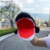 Puppets PLAYFUL BAGInteractive game toy 2023 plush mouth opening large simulation shark dinosaur puppet Dolls lol tom TD17 230719