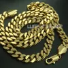 Collana lunga da uomo in oro 18 carati con catena solida piena N227245H