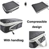 Borse portaoggetti 3PCS Borsa da viaggio ComprWatessible Imballaggio pieghevole Valigia Erproof Portatile con borsa Organizer per bagagli di grande capacità