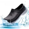 Sandals Men Chef Shoes Women Non-slip Waterproof Oil-proof Kitchen Work Cook For Master Restaurant Sandal Plus Size 49