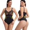 Women's Shapers Lace Thongs Bodysuit Shapewear Women Seamless Full Body Shaper Slimming Waist Tummy Control Underwear Flat Belly Nude Corset 230719