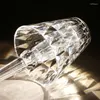 Table Lamps Acrylic Creative Small Night Light Bedroom Luxury Crystal Rechargeable Diamond Desk Lamp Festival Atmosphere