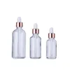 5ml 10ml 15ml 20ml 30ml 50ml 100ml Clear Glass Dropper Bottles Essential Oil Pipette Packaging Storage Peioe