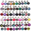 Styl mix wiele chirurgicznych stalowych metalowych pierścieni języka sztangi śmieszne paskudne sformułowania Znaki logo 14G - długość 5 8 lub 16 mm279p