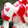 100 pièces Latex rouge coeur ballons rond ballon fête mariage décorations joyeux anniversaire anniversaire décor 12 pouces210i