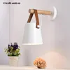 Lampa ścienna GLED-022 Drewniane światło konia Nowoczesny styl nordycki (E27)