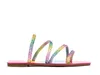 Sandals Summer Explosion Models Rainbow Women Sandals Beautiful Female Slippers Outdoor Beach Shoes Fashion Flat Shoes 230719