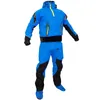 Wetsuits Drysuits Stevig droogpak met capuchon Veilig droogpak Latex Heren Lente voor Wildwater Uitbreiding Varen Kajakken Vissen Wetsuit Warm Waterdicht 230720