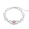 Link Bracelets BN-00070 Crystal Bracelet For Women Offers With Luxury Designer Jewelry March 8 Womens Day Gift Mom