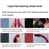 Steering Wheel Covers Car Cover Anti Slip DIY Synthetic Fiber Suitable 38cm For Interior Decors