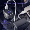 Andra batterier Chargers Wotobe 2 Port 83W Super Fast Car Charger 1 Port USB C PD 60W 20V Power Adapter 1 5A QC3.0/AFC/SCP 22.5W för telefoner och bärbara datorer X0720