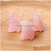 Stone Natural Carving 1 Inch Lovely Little Bird Crafts Birdie Ornaments Rose Quartz Crystal Healing Agate Animal Decoration Dhgarden Dhkpi